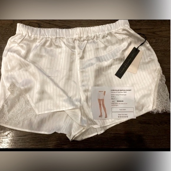 NWT House of Harlow 1960 x REVOLVE Raphia Short - Picture 2 of 3